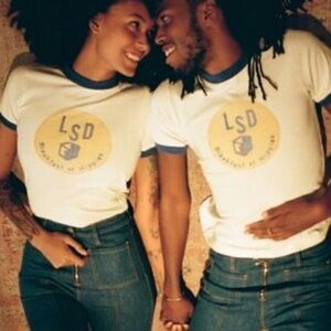 ❤️RARE❤️ Stoned immaculate LSD ringer tee